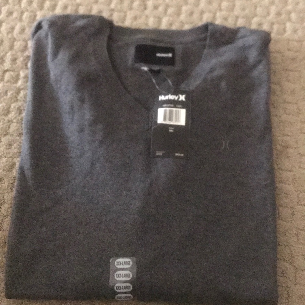 Grey Hurley v-neck sweater